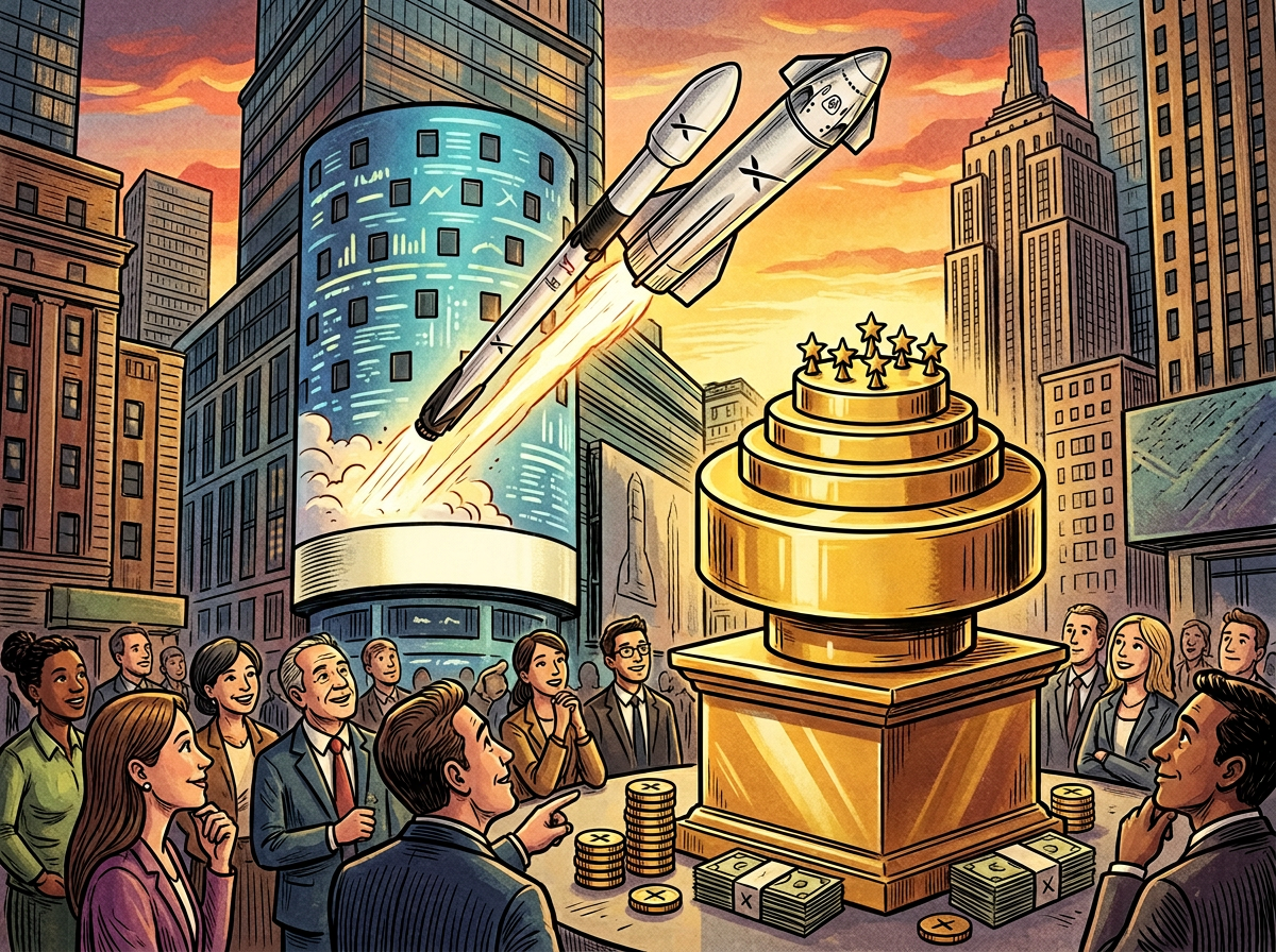 SpaceX menyelesaikan penetapan harga IPO tetap sebesar 135 dolar AS, pencatatan di Nasdaq tanpa menetapkan rentang harga
