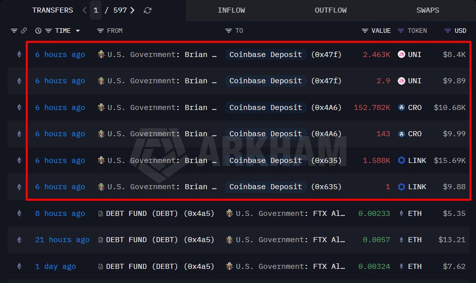 Brian Krewson被沒收資金地址