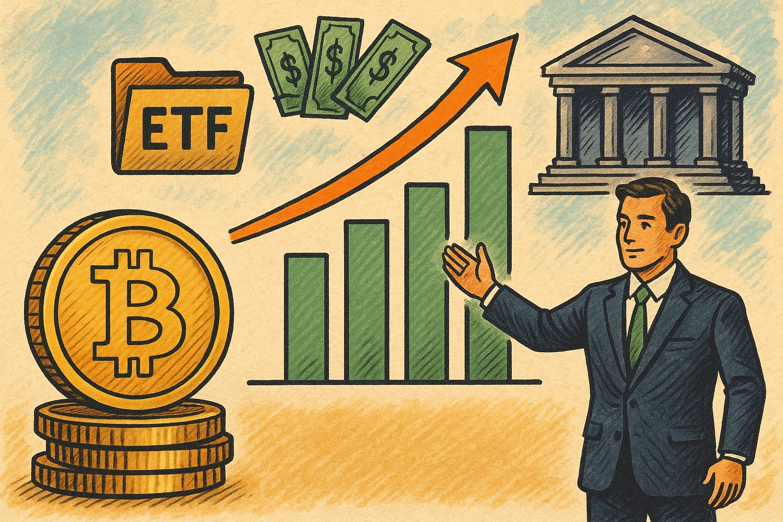比特幣現貨ETF流入