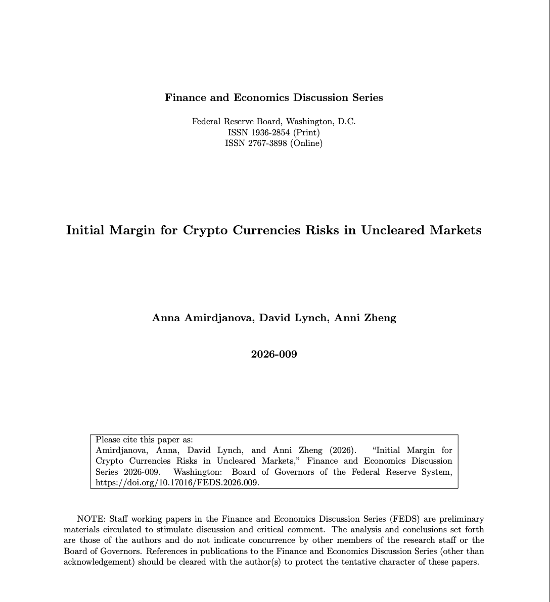 Federal Reserve Financial Discussion Document