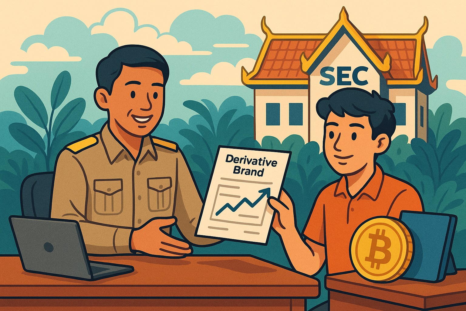 泰國數位資產衍生品牌照