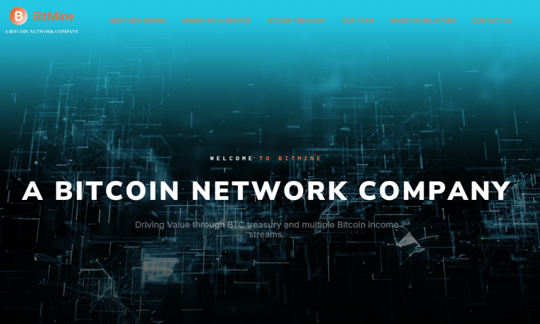 BitMine、イーサリアムエンタープライズトレジャリーを立ち上げるために2億5000万ドルを調達