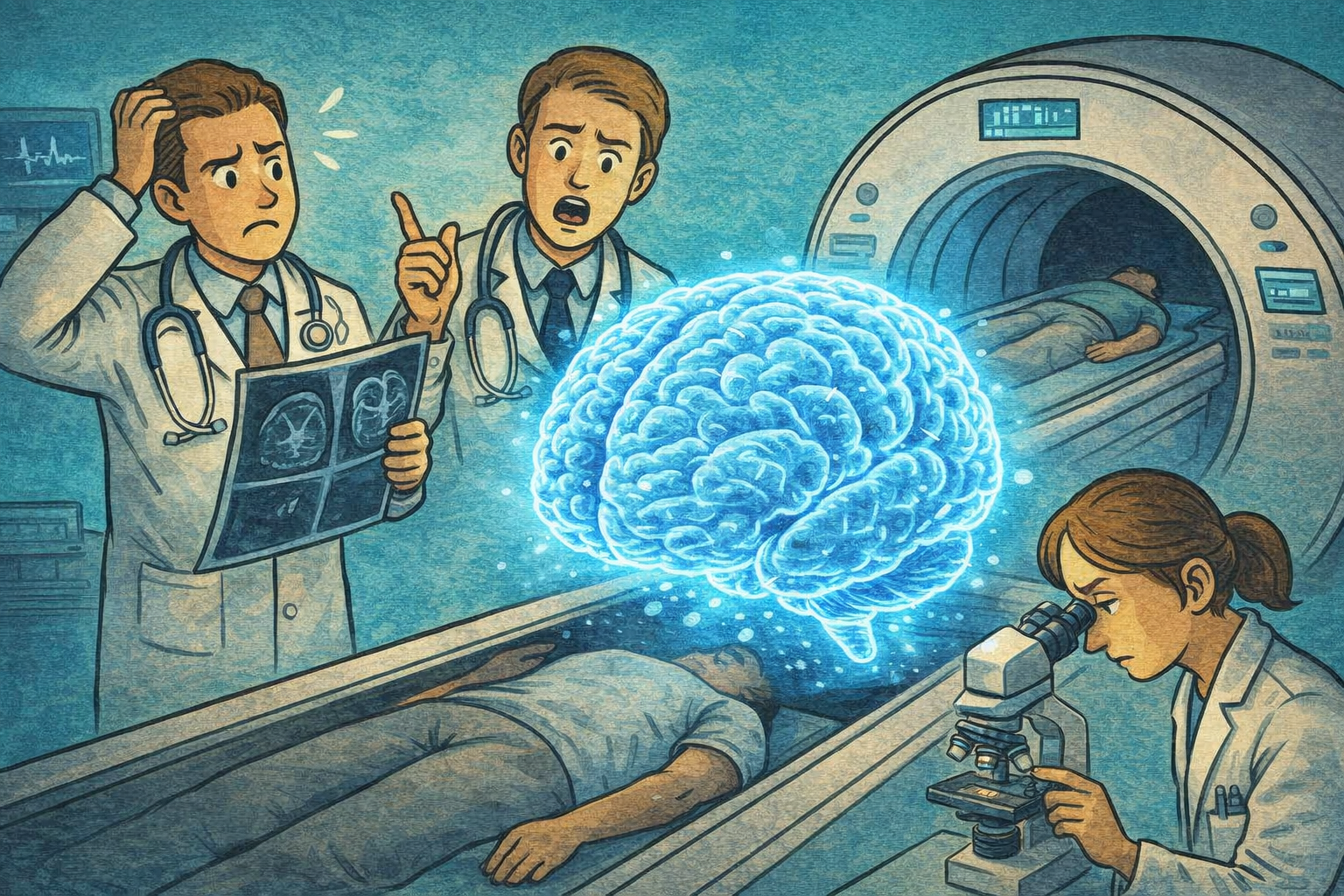 Midjourney entra en el ámbito de la imagen médica y afirma ser comparable a una RM, el profesor critica que es «extremadamente exagerado»