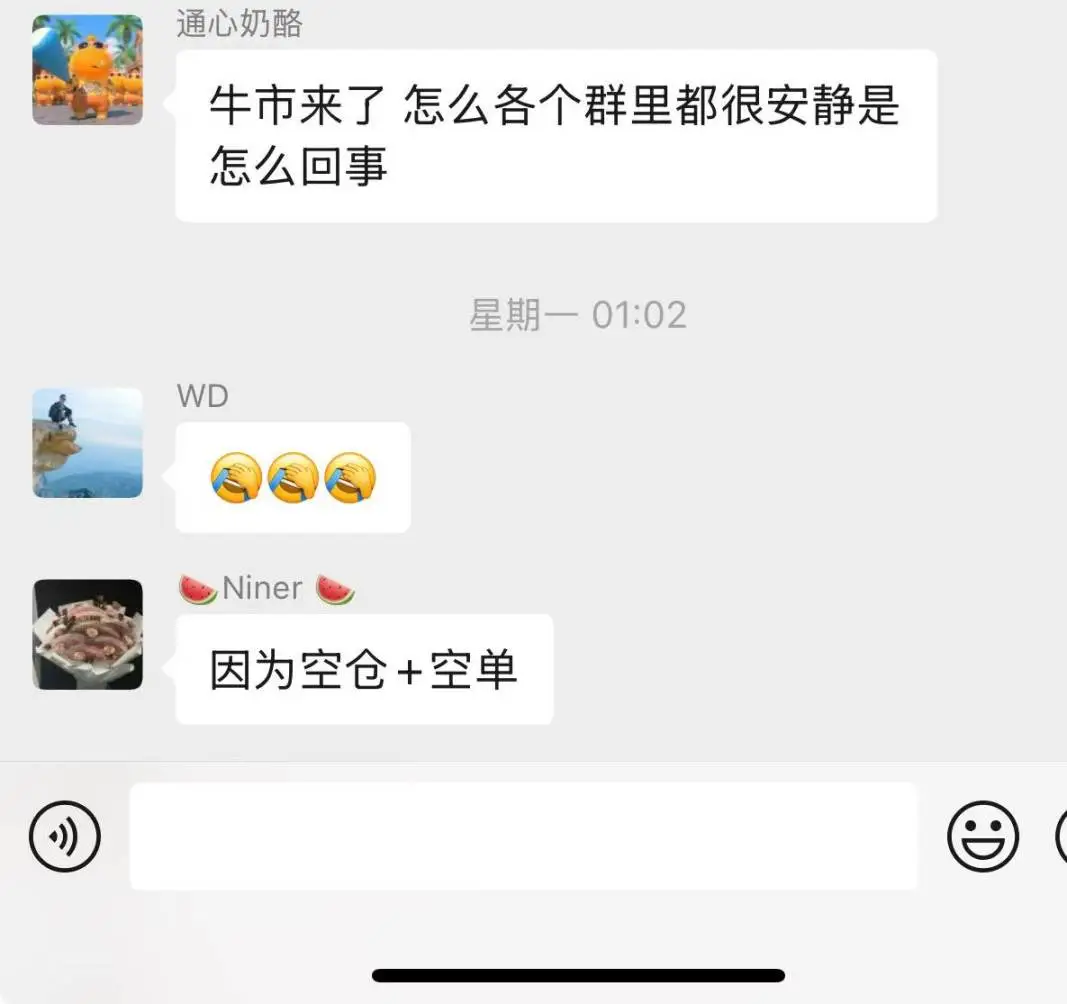 加密市场散户现状:只闻牛声,不知牛味