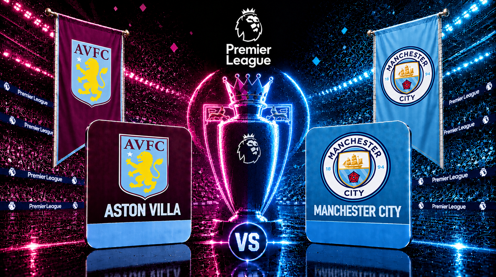 Vòng 8 Ngoại hạng Anh: Liệu đội đầu bảng Man City có thể giành chiến thắng trên sân nhà đáng sợ của Villa?