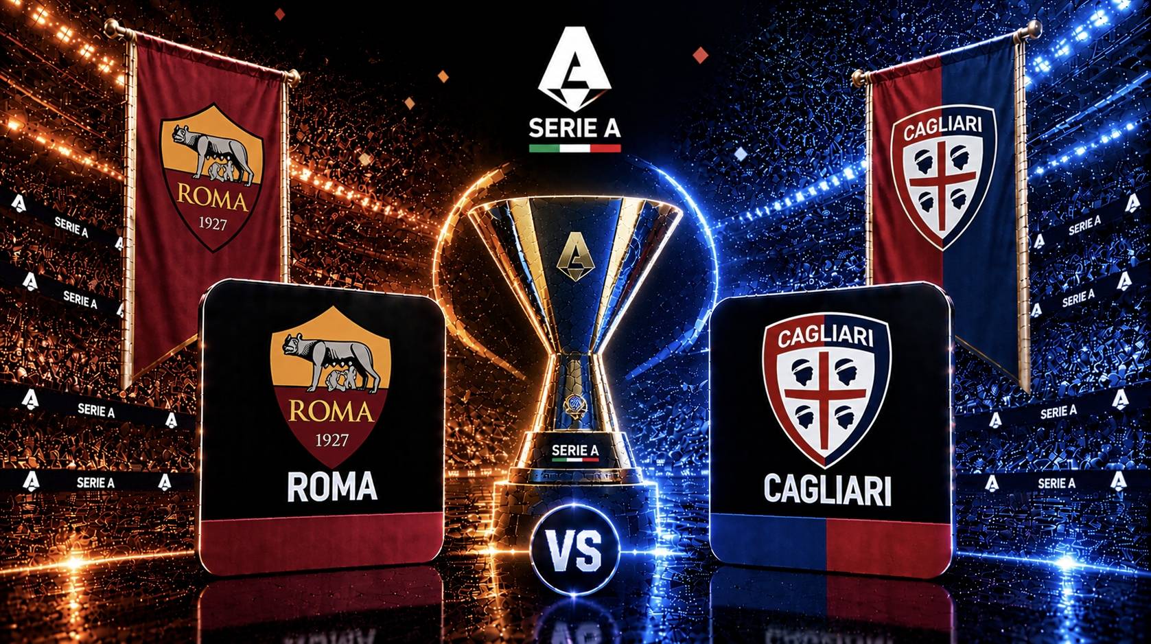 Serie A Round 9 Preview: Roma vs. Cagliari—Will the 74% Home-Win Prediction Come True?