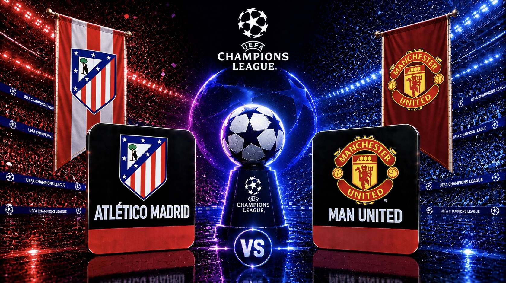 Champions League Atlético Madrid vs. Manchester United Preview: Gate Event Market Odds at 49% vs. 26%—Who’s More Likely to Win?