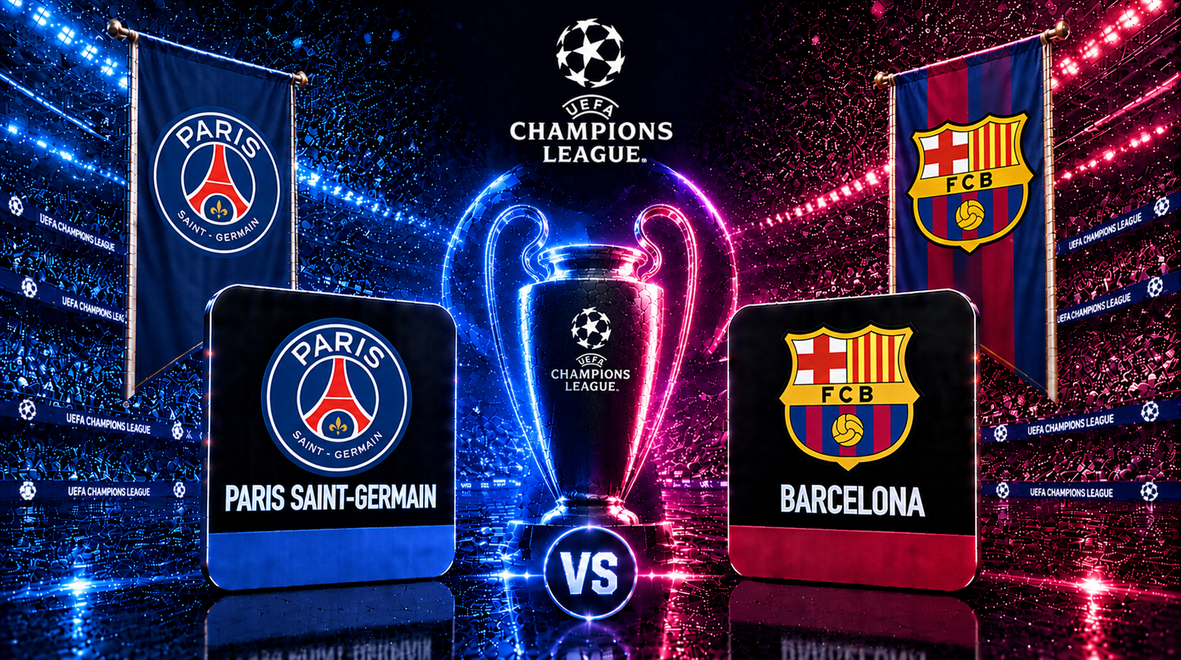 Champions League Heavyweights Paris Saint-Germain vs. Barcelona: Why Is Event-Market Money Refusing to Pick a Side?