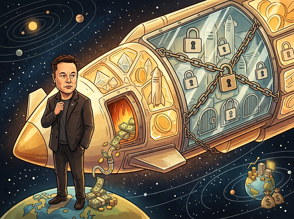 Tài sản ròng hàng nghìn tỷ của Musk 85% khó chuyển đổi thành tiền mặt, sau khi SpaceX lên sàn thì giá trị tài sản ròng vượt 1 nghìn tỷ USD