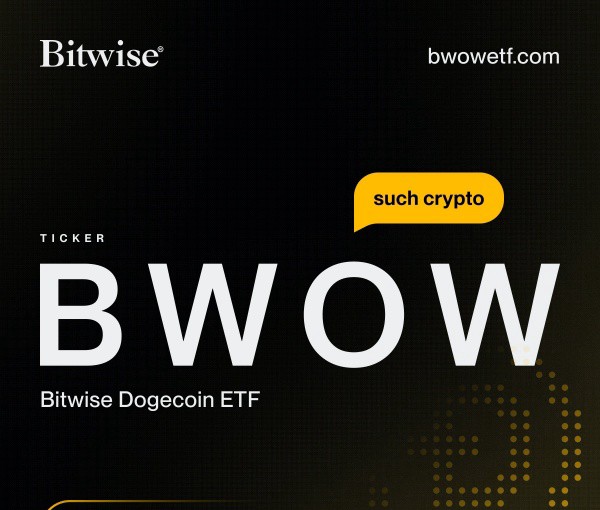 Bitwise Dogecoinスポット上場投資信託(ETF)「BWOW」