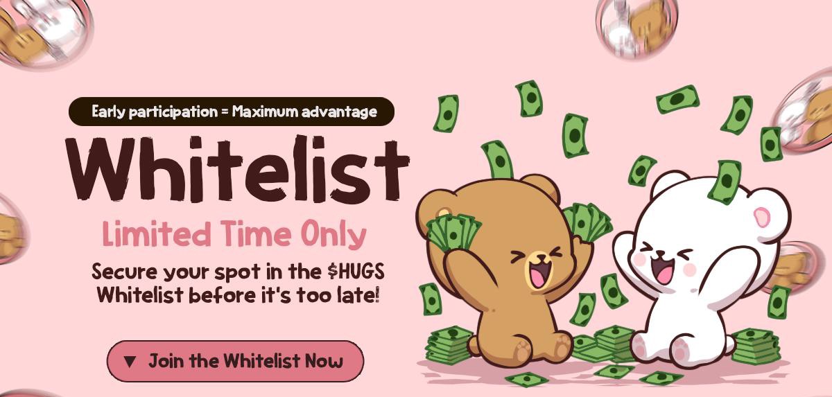 $HUGS Presaleオープン間近:FOMOが構築するにつれてホワイトリストが氾濫しました!(https://img-cdn.gateio.im/social/moments-94b0957073-ed1234557f-153d09-69ad2a)* 2025年10月26日* \|* 20:05$HUGS プレセールは、売れ残ったトークンが毎週焼却されるデフレモデルを導入し、一般公開前の希少性を確保します。多くの人々に愛されている可愛くて心温まる瞬間を持つミルクとモカのキャラクターが、独自の経済を持ってデジタル時代に進出しました:ミルクモカ ($HUGS)。これは単なるプロジェクトではなく、愛されるグローバルブランドを中心に構築された新しいデジタルフレームワークを表しています。$HUGS に対する興奮は非常に大きく、プレセールのホワイトリストはほぼ満員です。この勢いの中心には、トークンの供給を初日から制限するように設計された希少性に焦点を当てたメカニズムがあります。この初期のアプローチにより、供給はすでに減少しており、一般公開される前に早期参加者が参加するための最後のチャンスを生み出しています。40段階のプレセール構造------------------------------単一ラウンドの販売とは異なり、$HUGS プレセールは40の週ごとのステージで展開され、一貫した透明なシステムを提供します。各ステージは1週間続き、価格は段階的に上昇し、早期参加者に利益をもたらします。ステージ1はトークンあたりわずか$0.0002から始まり、初期参加者に明確な数学的優位性を与えます。次のステージでは価格が上昇し、ステージ40では価値が$0.04658496に達します。たとえば、$100 の貢献によりステージ1で500,000 $HUGSを確保でき、最終ステージで23,000ドルを超える価値になるでしょう。この安定したモデルは早期に行動する人々を報いますが、アクセスは急速に埋まるホワイトリストに制限されています。トークン供給削減:バーニングメカニズムの運用方法-------------------------------------------------------$HUGS の定義的な特徴は、プレセール中にすでにアクティブな組み込みのデフレシステムにあります。毎週のステージからの未販売トークンは永久に焼却され、トークンの公表上場前に総供給量が減少します。この自動焼却により、利用可能なトークンの数が常に減少し、プロジェクトの基盤としての希少性が強化されます。ホワイトリストに登録されている人々は、毎週希少性が増す資産へのアクセスを得ており、流通供給量が絶えず減少する中で、早期の参加に対する具体的な利点を提供しています。ユーティリティと需要:コミュニティ中心の経済-----------------------------------------------希少性を超えて、$HUGS は真の使用に支えられた自己持続型デジタル経済を確立することを目指しています。Milk Mocha Metaverseおよびゲームエコシステム内での主要な通貨として機能し、$HUGS はトークンループを通じて運営されます---ユーザーによって消費されたトークンは複数のチャネルに再分配されます。一部は焼却され、別の一部はプレイヤー報酬に資金提供され、残りは継続的な開発のためにエコシステム財務省を支援します。この継続的なサイクルは、供給と需要のバランスを維持します。トークンのユーティリティを向上させる追加機能には、以下が含まれます:* **独占NFT:** ミルクモカの魅力を反映したコレクティブルで、$HUGSのみで購入可能。* **NFTアップグレード:** ユーザーは$HUGS を燃やして、NFTの希少性や機能を向上させることができます。* **商品の統合:** 公式のMilk Mochaストアでは、プラッシュトイやアパレルなどのアイテムに$HUGS を受け付けており、専用トークンのみのコレクションも含まれています。長期的なコミットメント:報酬、ステーキング、ガバナンス------------------------------------------------------持続的な関与を促進するために、$HUGS は、ステーキングとコミュニティ参加をコア原則として統合しています。保有者は、リアルタイムで報酬を計算する柔軟なステーキングシステムを通じて、固定の50% APYを得ることができます。いつでもペナルティなしで引き出しが可能です。このアプローチは、長期保有を促進し、循環供給を自然に減少させます。![