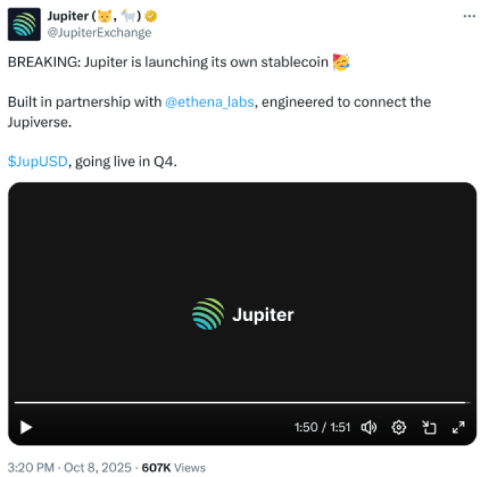 Jupiter発表のお知らせ。