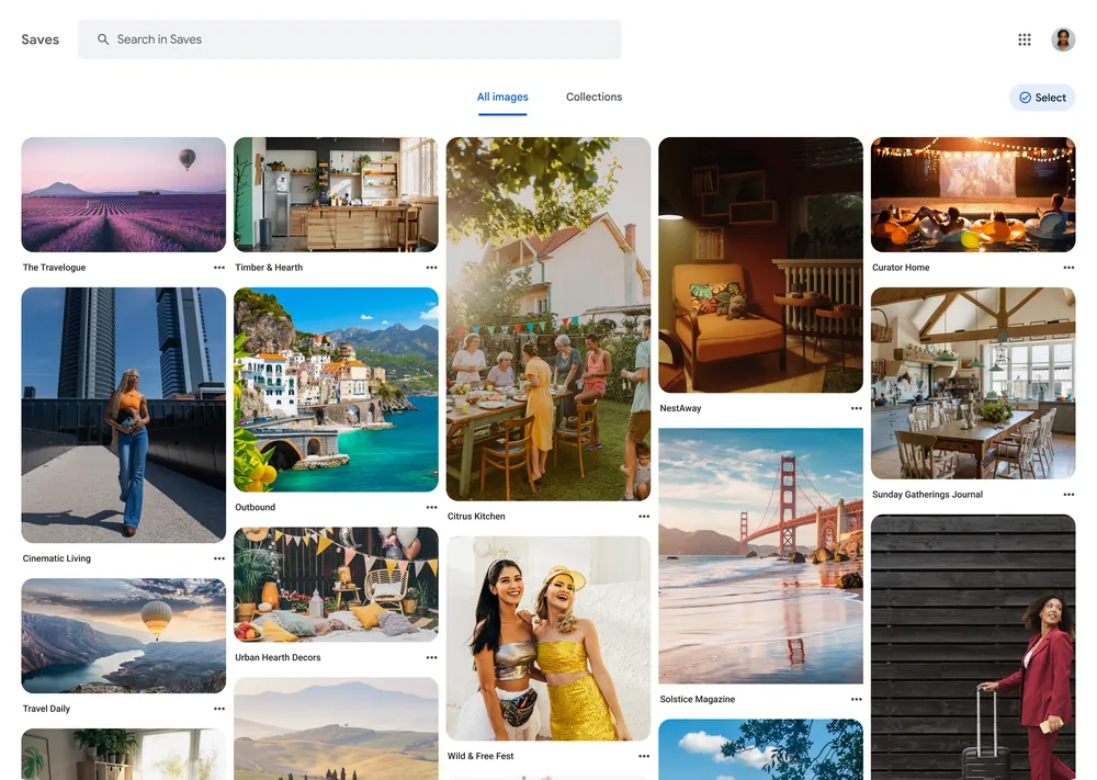 Google Image For You靈感牆功能設計