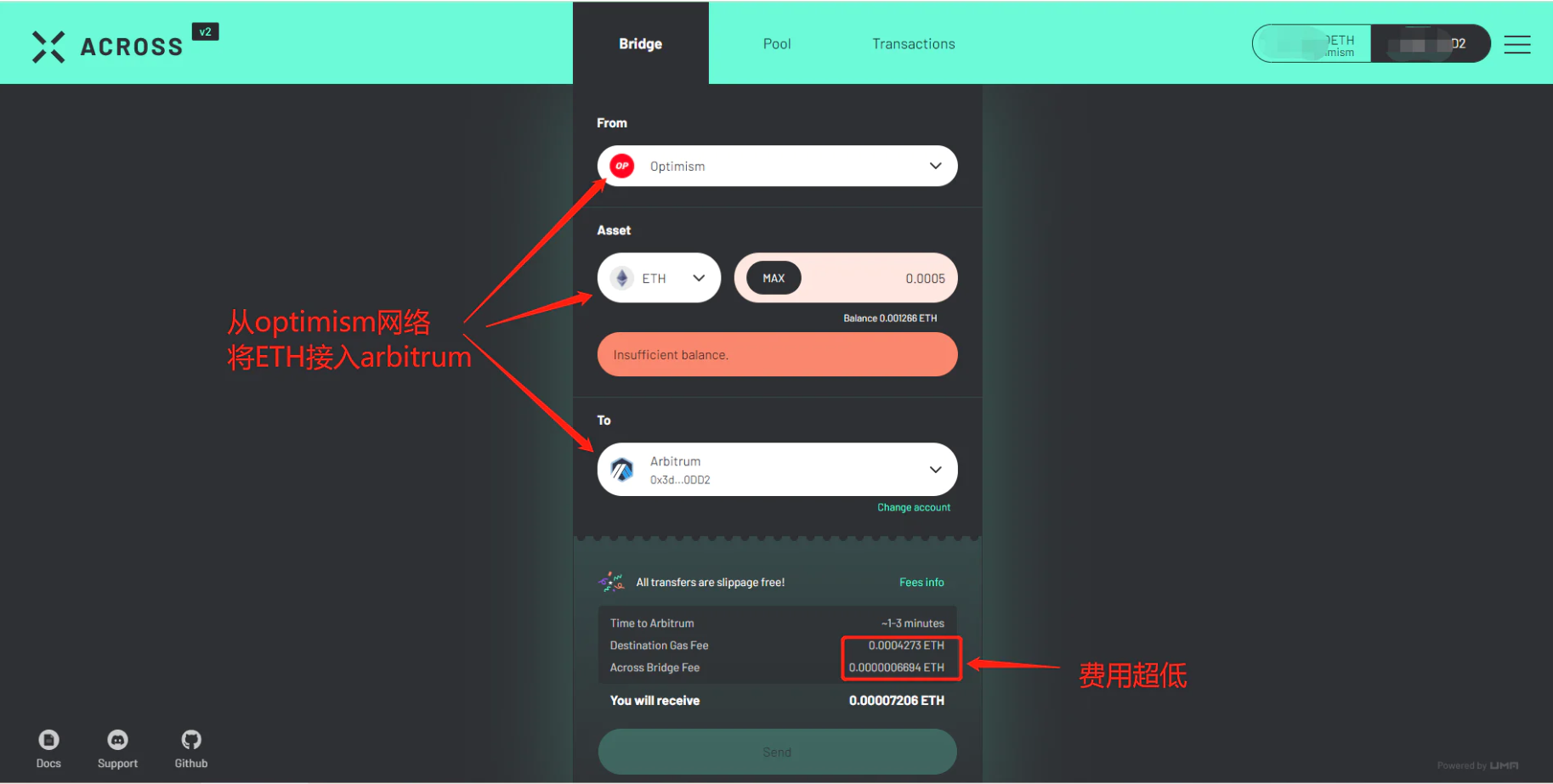 Arbitrum奥德赛首周跨链交互指南