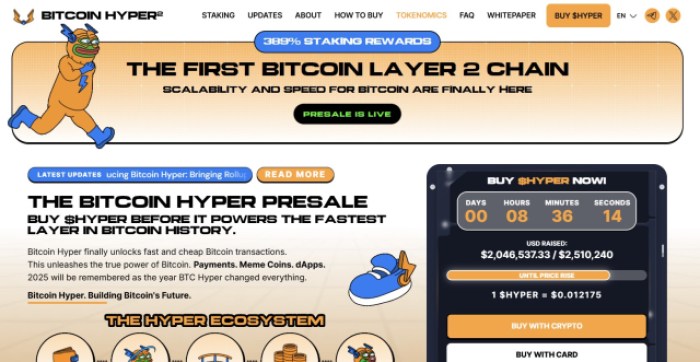 ビットコインハイパー ($HYPER)