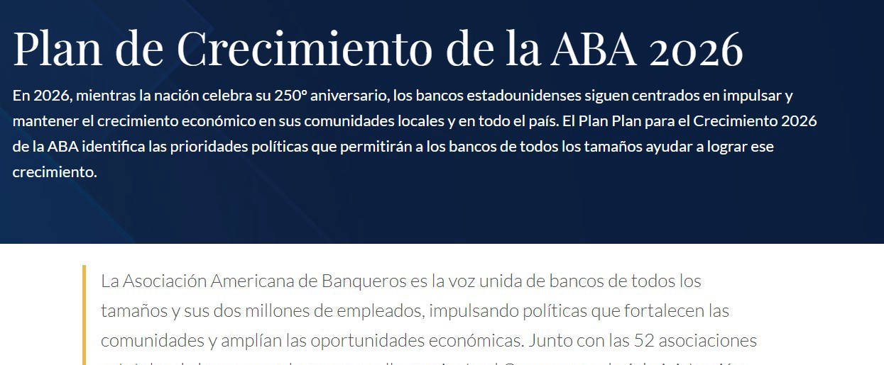 ABA 2026年增长计划的抬头