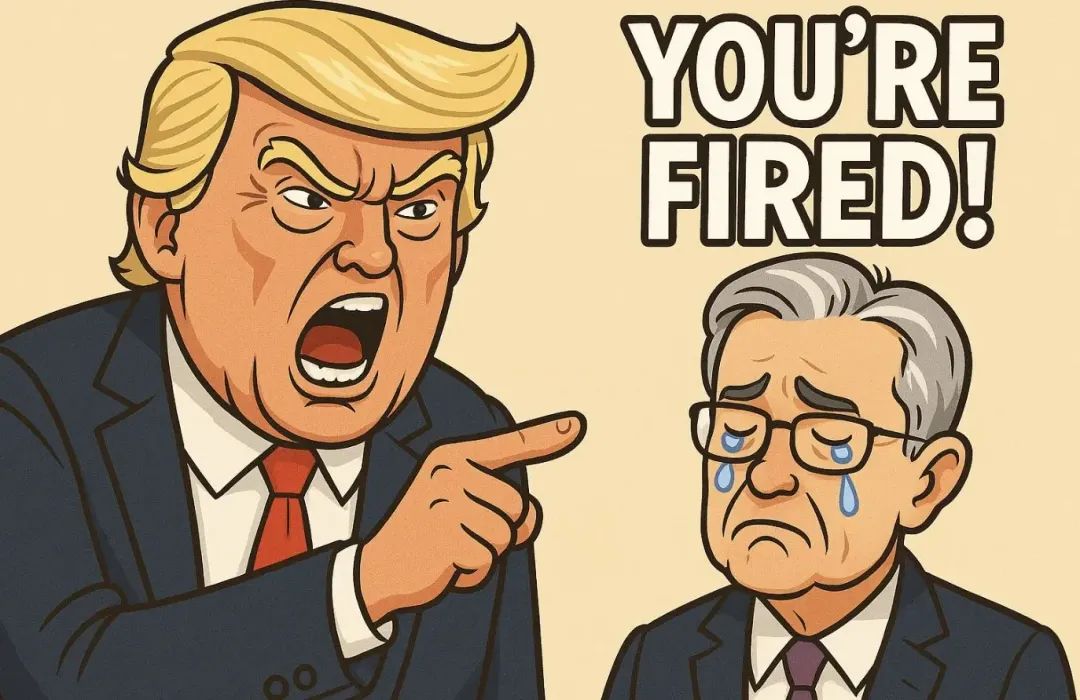 7年前トランプが自らパウエルを任命したが、今では彼を辞職させるためにあらゆる手を尽くしている