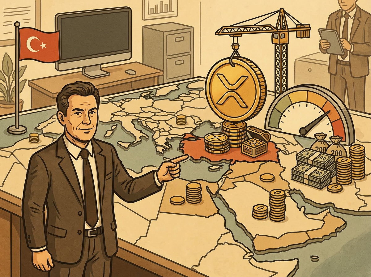 Manajer Ripple: Volume transaksi kripto tahunan Turki mencapai 200 miliar dolar AS, memimpin di Timur Tengah dan Afrika Utara