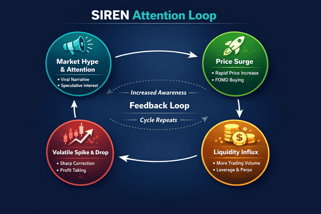 SIREN 使用需求与链上交易规模的脱钩分析
