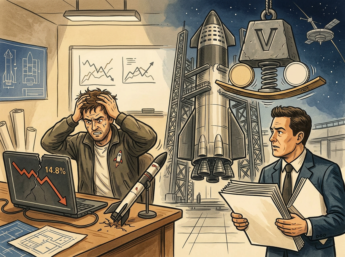 Saham Rocket Lab anjlok 14,8%, tekanan penilaian muncul menjelang IPO SpaceX