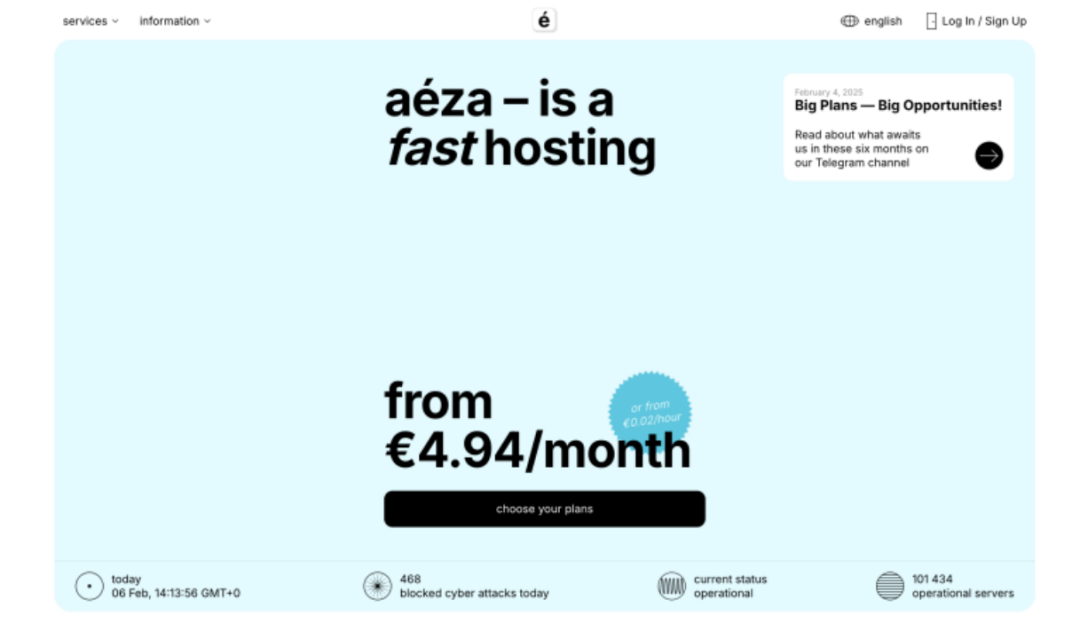 ハッカー、ダークウェブ、ドラッグマーケットの背後にいるロシアのサービスプロバイダーAeza Groupが制裁を受ける