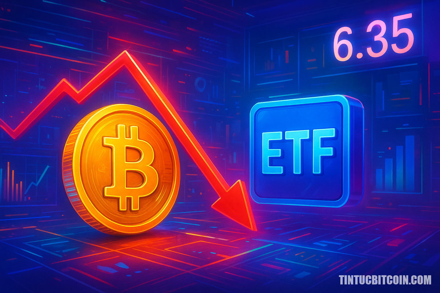 Bitcoin ETF mất 6,35 tỷ USD sau 30 ngày, chuyện gì đang xảy ra?