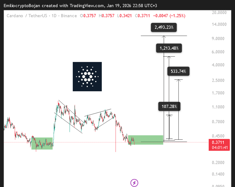 Cardano potential surge