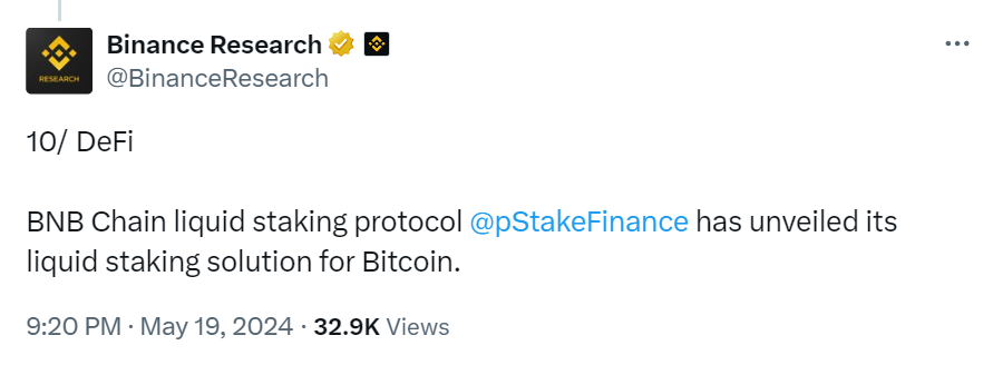 Cycle Capital解读pSTAKE Finance:低市值高流通,与Babylon合作新增BTC质押叙事