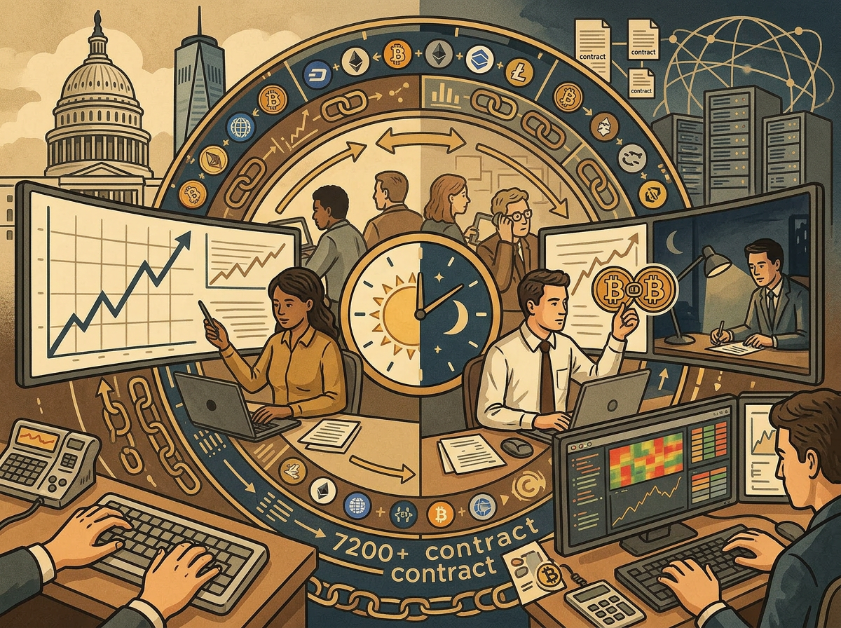CME meluncurkan perdagangan derivatif kripto 24/7, dengan volume transaksi akhir pekan pertama lebih dari 7.200 kontrak