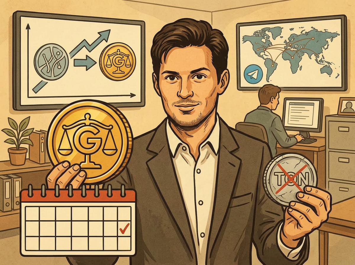 Pavel Durov mengganti nama token asli TON menjadi Gram, transisi selesai dalam tiga minggu