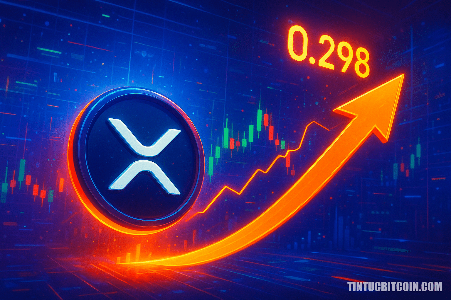 XLM tiếp đà tăng, vùng bứt phá 0,298 USD sắp tới gần