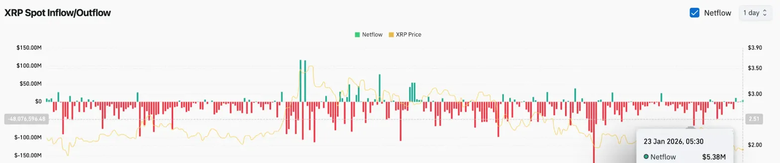 XRP Netflows