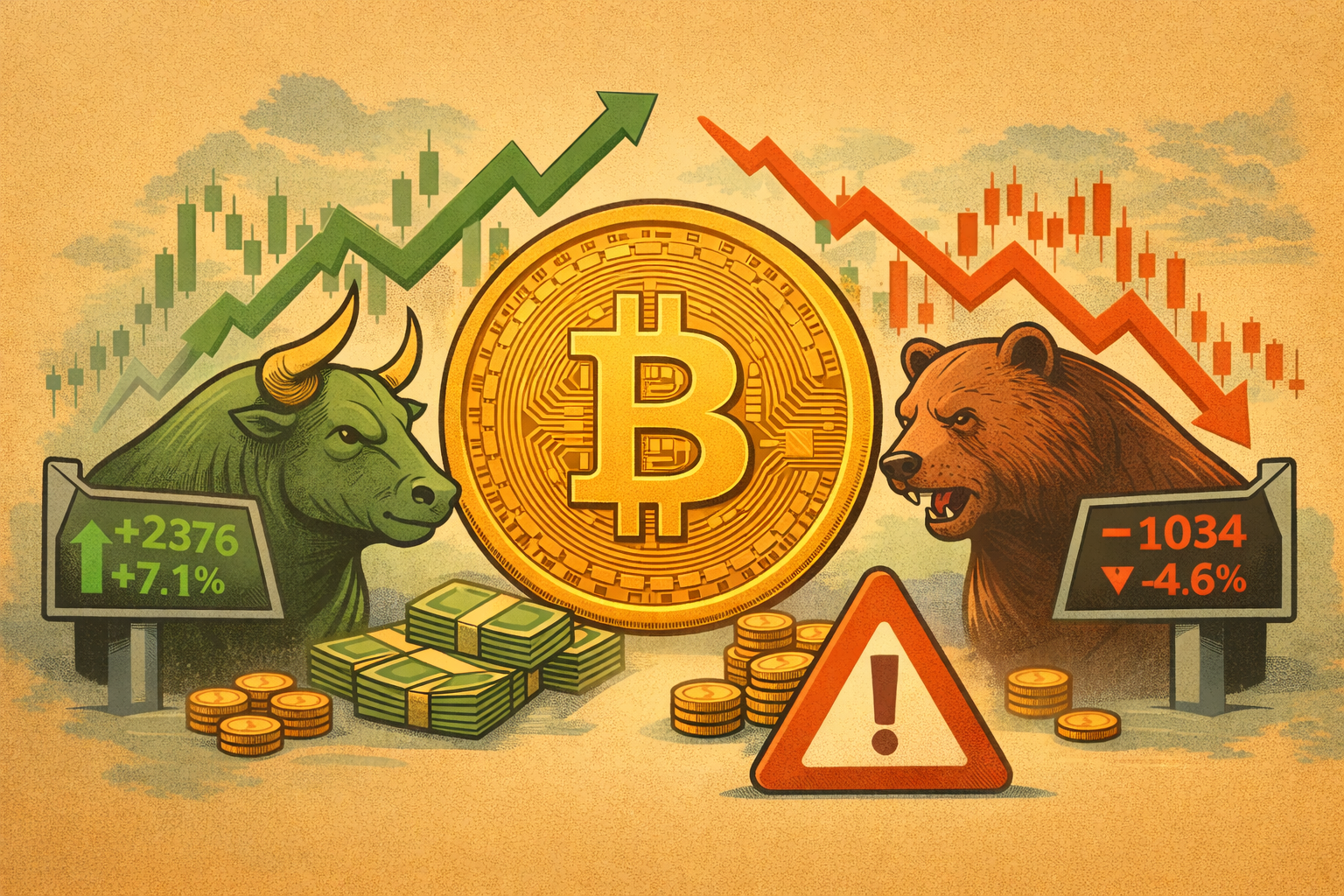 AI generated image for Bitcoin