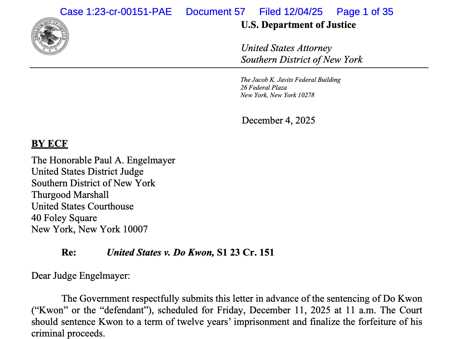 Law, United States, Court, Crimes, Terra, Do Kwon