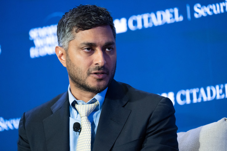 Arjun Sethi, co-CEO of Kraken and Payward, speaks during the Semafor World Economy 2026 conference in Washington, DC, April 14, 2026.