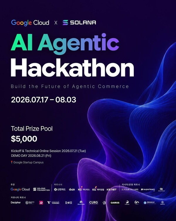 Google Cloud and Solana Foundation hackathon announcement
