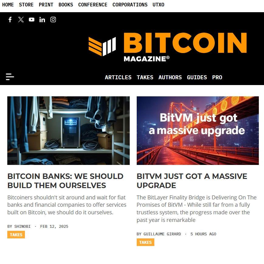 ビットコインマガジン:BitlayerのBitVMに基づく技術革新がビットコインエコシステムの第二次復興をもたらすかもしれない