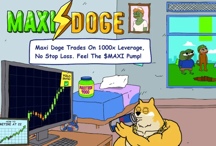 Передпродаж Maxi Doge – відчуйте $MAXI памп.