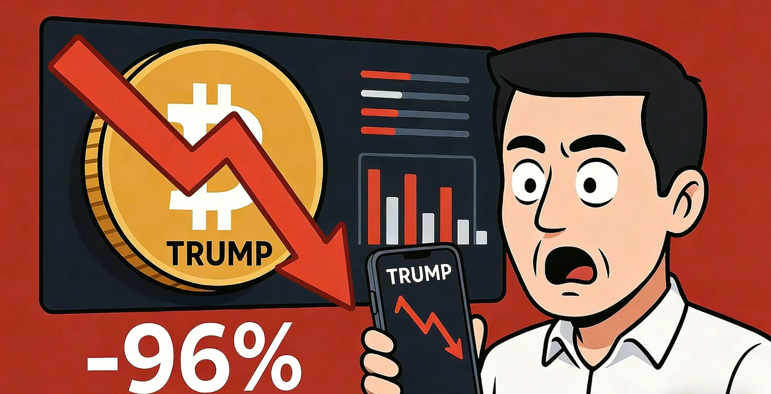 TRUMP迷因币从历史高点暴跌96%