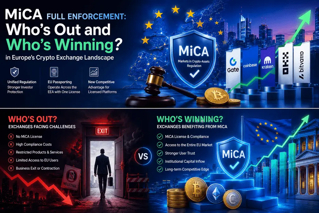 哪些交易所正在成为 MiCA 最大受益者？