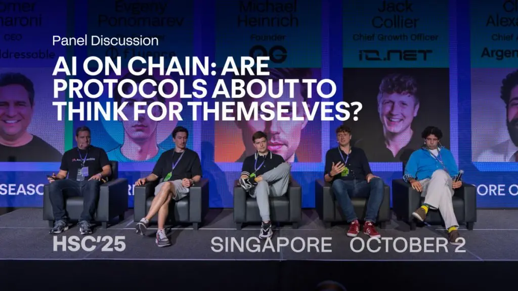 Панель Hack Seasons Singapore досліджує майбутнє AI-агентів, децентралізованих обчислень та управління в ланцюгу