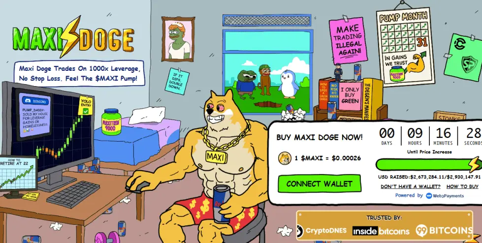 Maxi Doge (MAXI): лучший выбор для мем-мании 4-го квартала