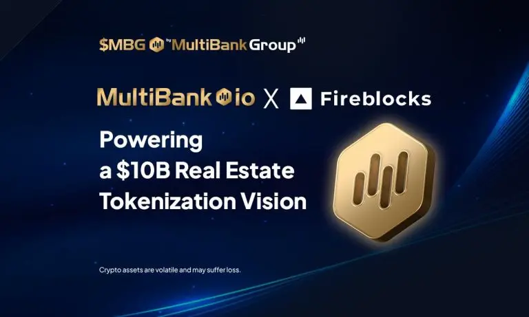 MultiBank.io se asocia con Fireblocks y Mavryk para lanzar una plataforma de tokenización de bienes raíces de $10B