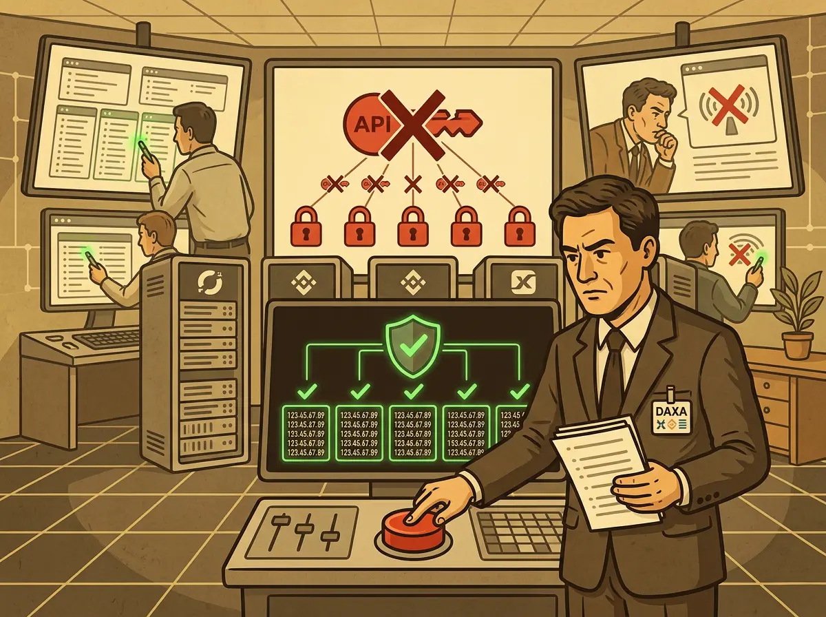 DAXA強制廢除可疑API金鑰