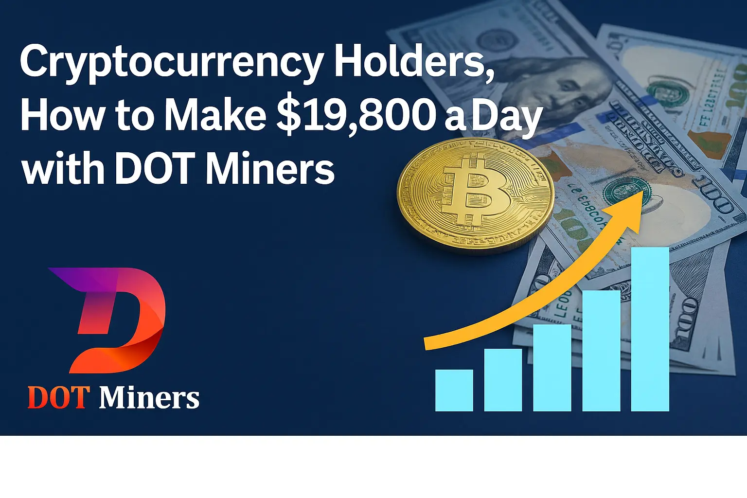 Criptomoeda Holders, Como Ganhar $19,800 por Dia com Mineiros DOT