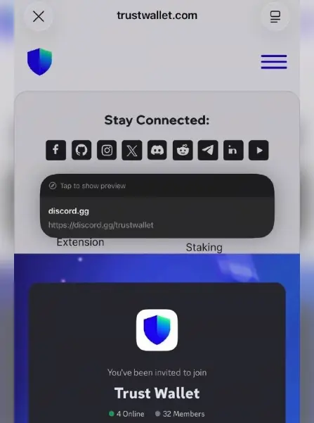 Trust Wallet Discord