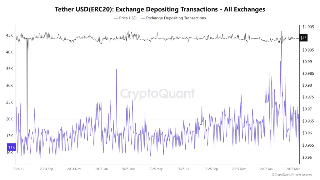 USDT Liquidity Crunch Emerges as Exchange Withdrawals Surge Amid Hormuz Crisis