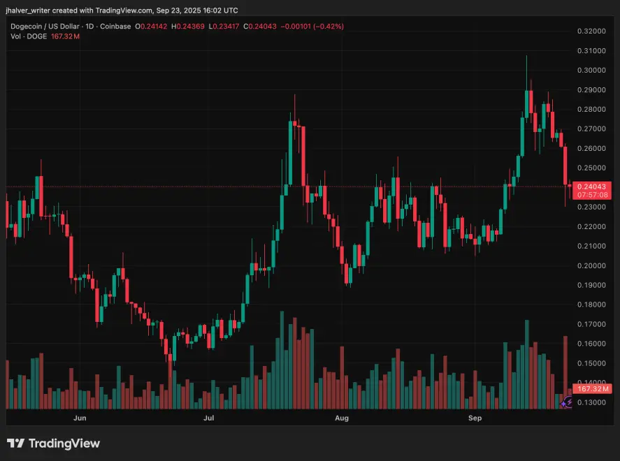 Dogecoin DOGE DOGEUSD