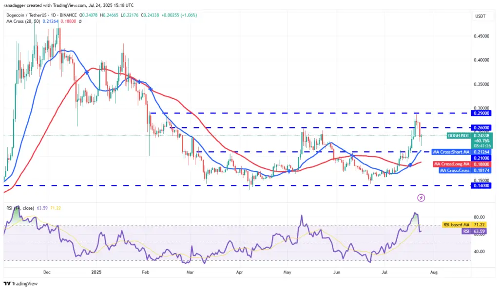 Dogecoin価格チャート |ソース: TradingView