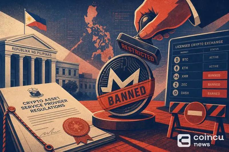 Philippines Tightens Crypto Rules, Bans Privacy Coins on Licensed Exchanges